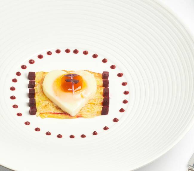 Gourmet-CasaVissani-Uovo-Raparossa
